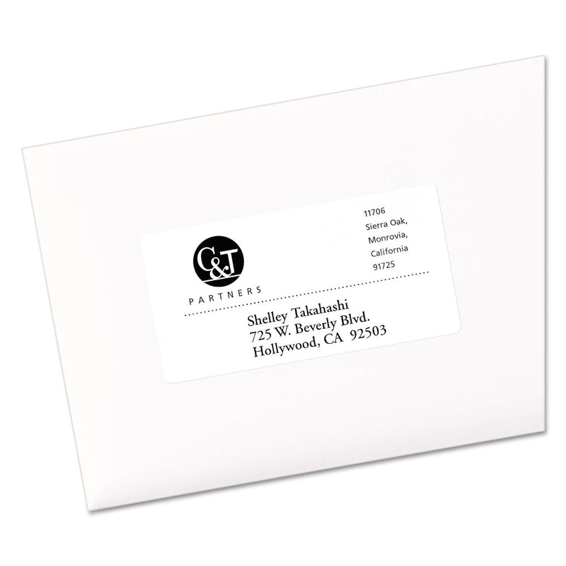 Avery 5263 TrueBlock Shipping Labels, Laser Print, 2 x 4, White, 250/Pack