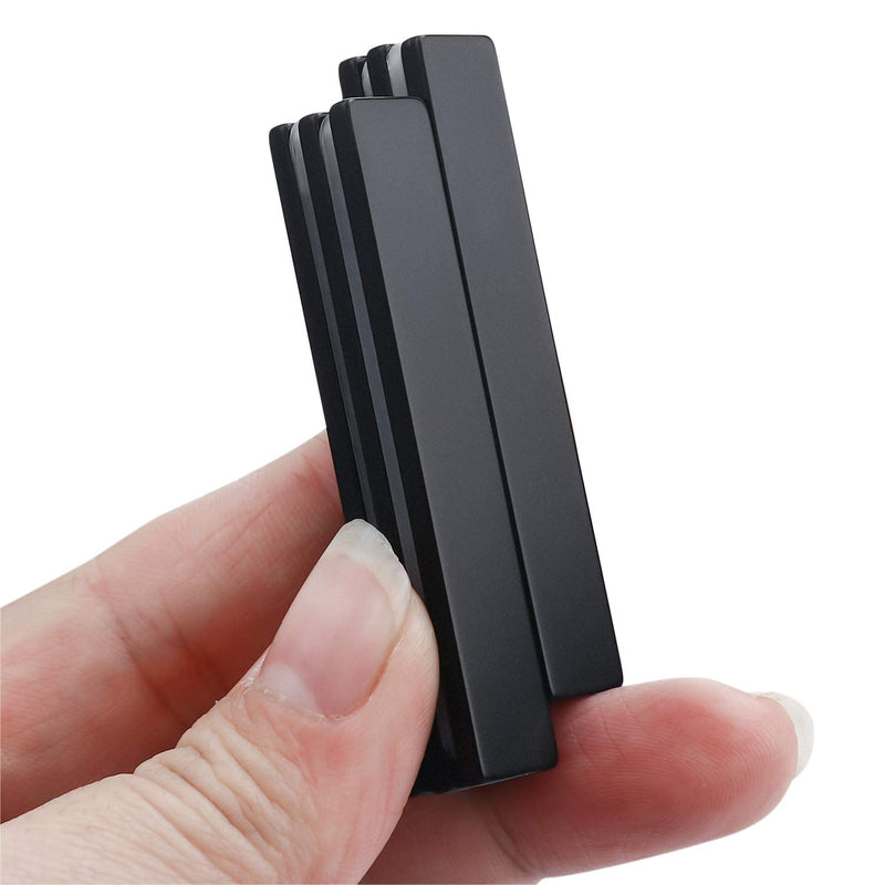 Neodymium Bar Magnets with Epoxy Coating, Powerful Permanent Rare Earth Magnets- 60 x 10 x 3mm, Pack of 6