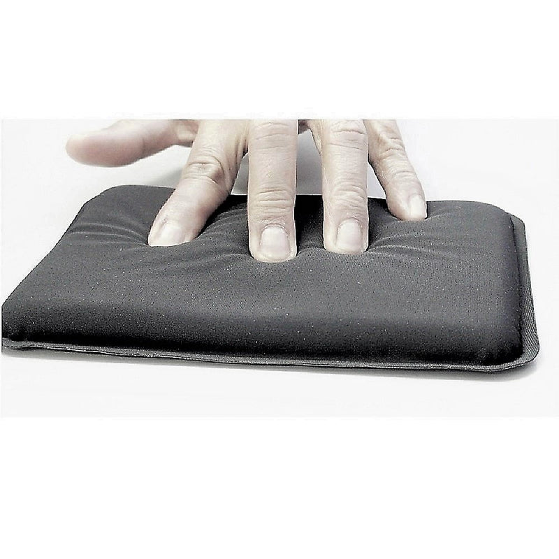 ULTRAGEL Anywhere, Anytime Personal Comfort Gel Pad-SG (Soft Gel) (4.5x8.5, Black/Non-Slip Rectangular)