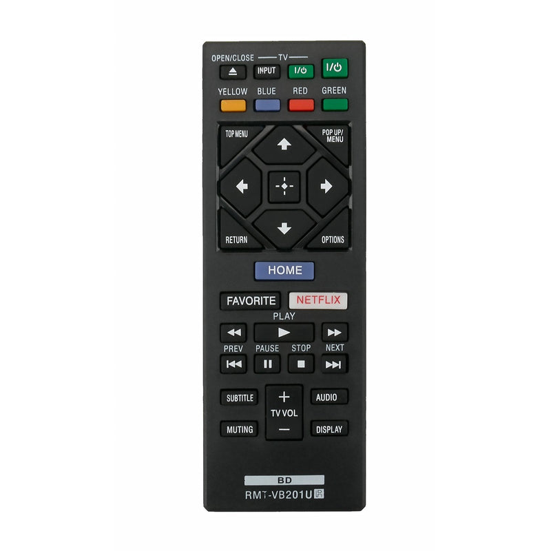 New RMT-VB201U RMTVB201U Replacement Remote Control fit for Sony Bluray Blu-Ray Blu Ray BD Disc DVD Player BDP-S6700 UBP-X700 BDP-BX370 BDP-S1700 BDP-S3700 BDPBX370 BDPS1700 BDPS3700 BDPS6700 UBPX700