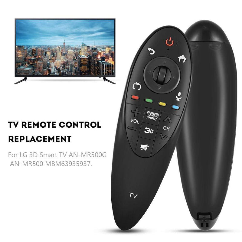 GLOGLOW TV Control, Black ABS Material New Remote Control for LG 3D Smart TV AN-MR500G Replacement