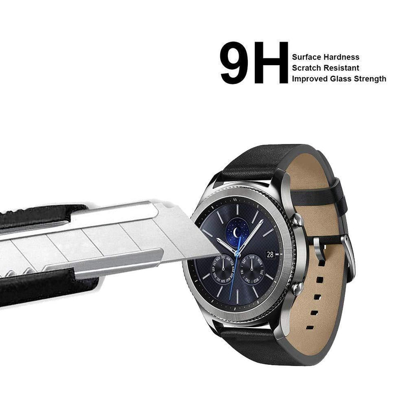 (2 Pack) Supershieldz Designed for TicWatch (Pro 3 GPS) Tempered Glass Screen Protector, Anti Scratch, Bubble Free