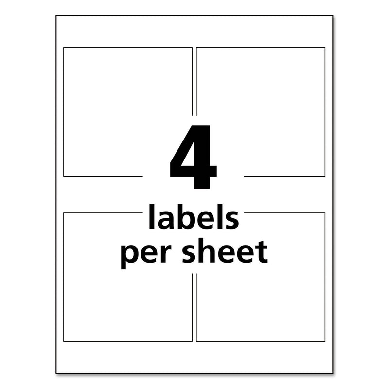 AVE60524 - UltraDuty GHS Chemical Waterproof and UV Resistant Labels