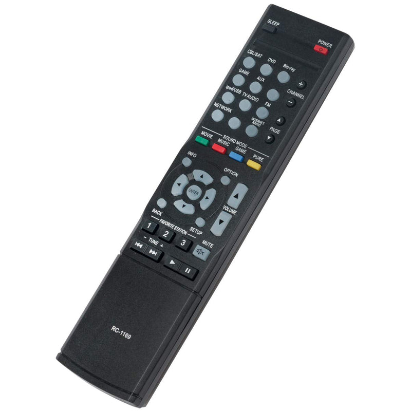 RC-1169 rc-1169 Replacement Remote Control Applicable for Denon AV Receiver AVR-1613 AVR-1713 AVR1613 AVR1713