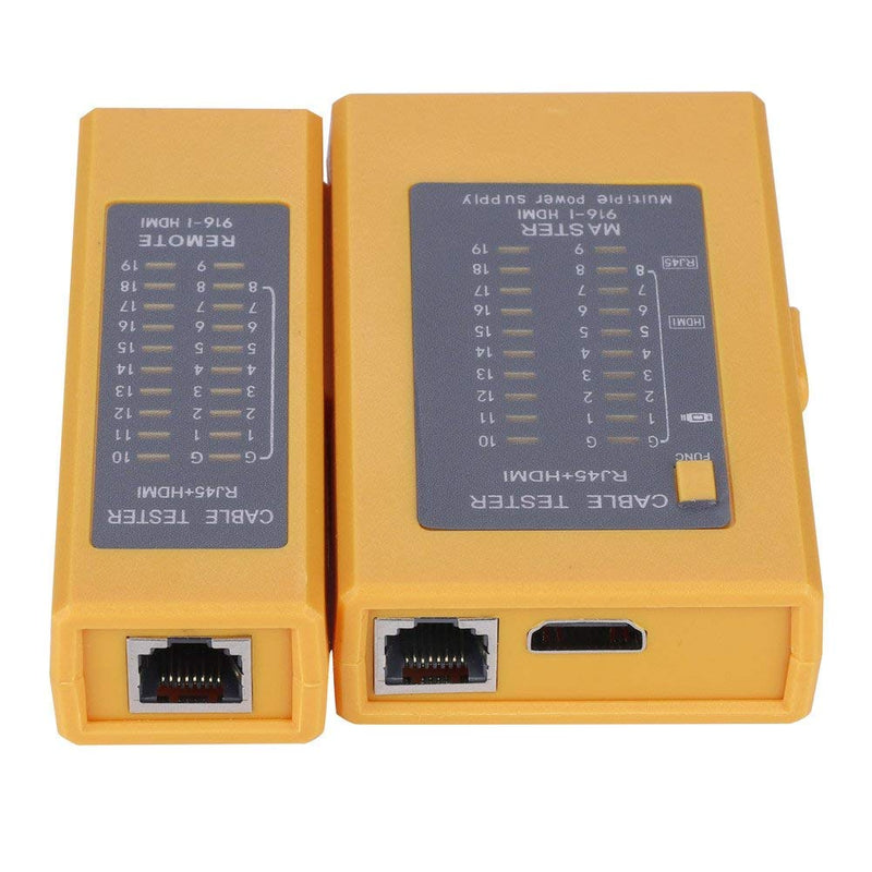 2-in-1 Cable Tester, HDMI Digital Cable Tester, RJ45 Network Cable Tester, Ethernet Tester Checker LAN Cable Detector