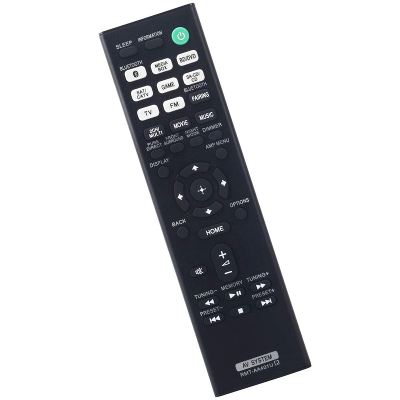 RMT-AA401U Replacement Remote Control Applicable for Sony AV Receiver STR-DH190 STR-DH590 STR-DH790 STRDH190 STRDH590 STRDH790