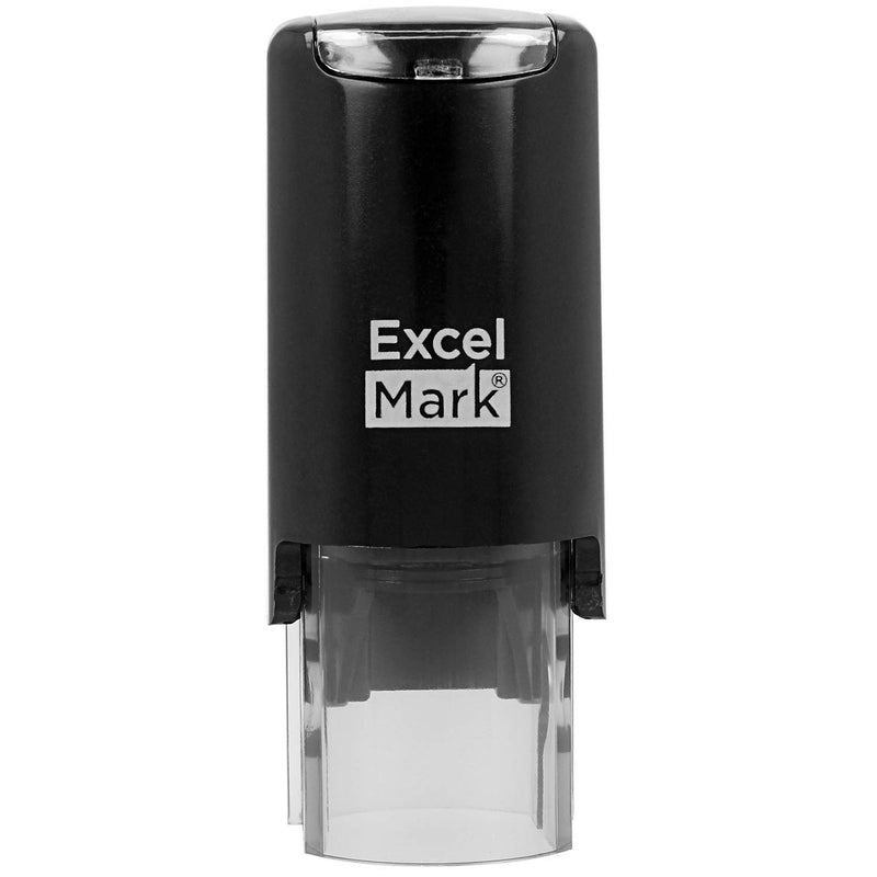 Excellent Dog - ExcelMark Self-Inking Round Teacher Stamp - Red Ink