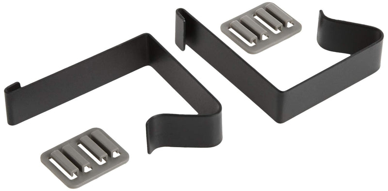 Quartet Cubicle Partition Hangers, Fits 1.5" â€“ 2.5" Cube Walls, Matrix, Black (MCH10)