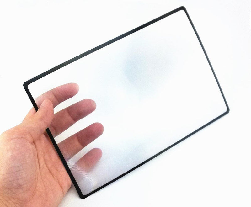 yueton 5pcs 3X Magnifying Lens Magnifier Fresnel Lens for Reading