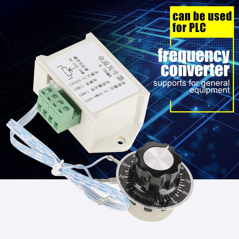4-20mA Signal Generator, 4-20mA Current Generator Adjustable Analog Quantity Current Signal Generator Module for PLC, Frequency Converter, Servo