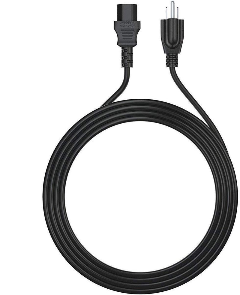 Pwr Long 6 Ft 3 Prong AC Power Cord for ION iPA76C iPA76A iPA76S IPA23 Block Rocker Block Party Live Job Rocker Explorer Portable Speaker System Cable: NEMA 5-15P to IEC320C13