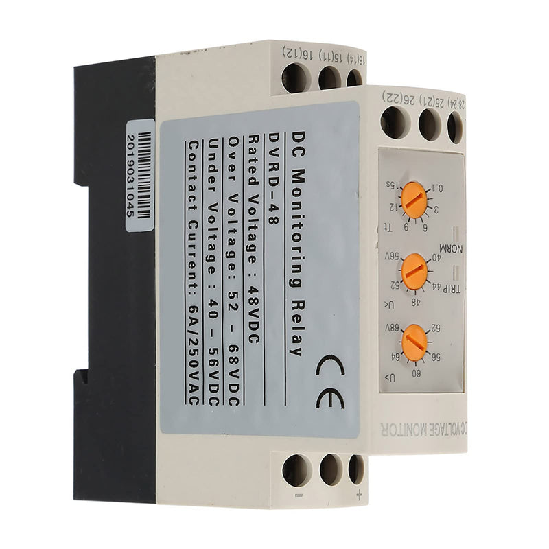 voltage monitoring relay 48v dc,Adjustable DC Relay, Monitoring Relay, 48V Switching Relay, Over Voltage Under Voltage Protection Relay Dvrd Over Voltage and Under Voltage Protection Relay DC 12 DC48V