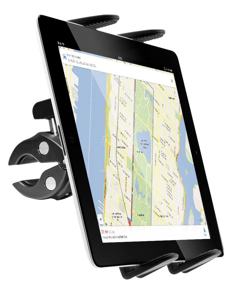 ARKON Mounts TAB131 Clamp Post Universal Tablet Mount Compatible with iPad Air, iPad 4 3 2, Galaxy Note 10.1 Pro12.2 Retail Black