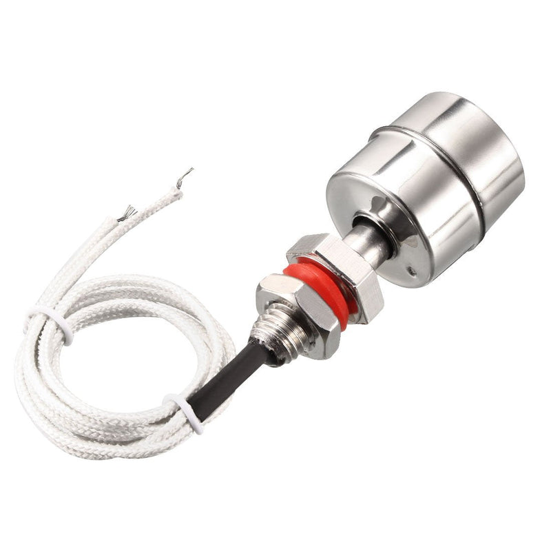 uxcell Stainless Steel Float Switch for Water Pump Tank swim pool garden pond Liquid Water Level Sensor M11 62mm Length 2Pcs
