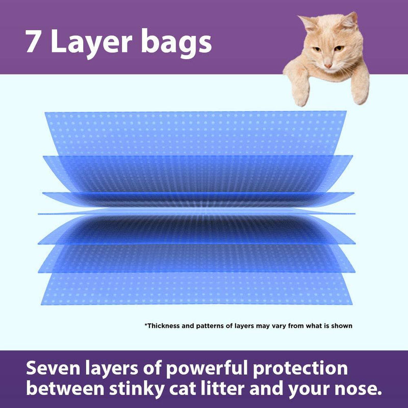 Litter Genie Standard Cat Litter Disposal System Refills (Pack of 3) 3 Count (Pack of 1)