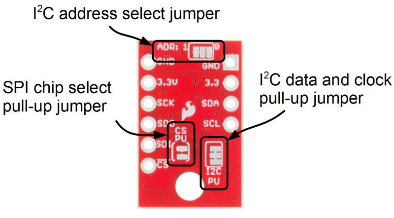 SparkFun Atmospheric Sensor Breakout - BME280 Measure Weather with Barometric pressure Relative Humidity Temperature Small Footprint I2C & SPI Communications Interface Operating Voltage 3.3V Low Power