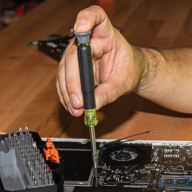 Precision Screwdriver Set with Case, All-in-One Multi-Function Repair Tool Kit Includes 39 Bits for Apple Products Klein Tools 32717