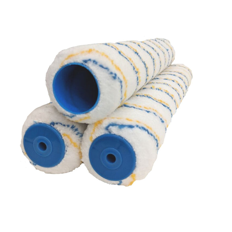 True Blue 18" Professional Paint Roller Covers, Best for All Types of Paint (3, 3/8" Nap)