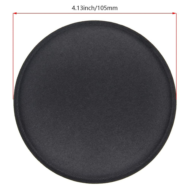 Heyiarbeit 2Pcs Speaker Dust Cap 105mm/4.13" Diameter Subwoofer Paper Dome Coil Cover Caps