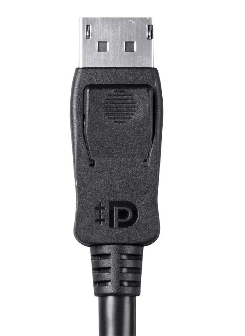 Monoprice DisplayPort 1.4 Cable - 1.5 Feet - Black | for Computer, Desktop, Laptop, PC, Monitor, Projector, Dell, ASUS, and More - Select Series 1.5ft