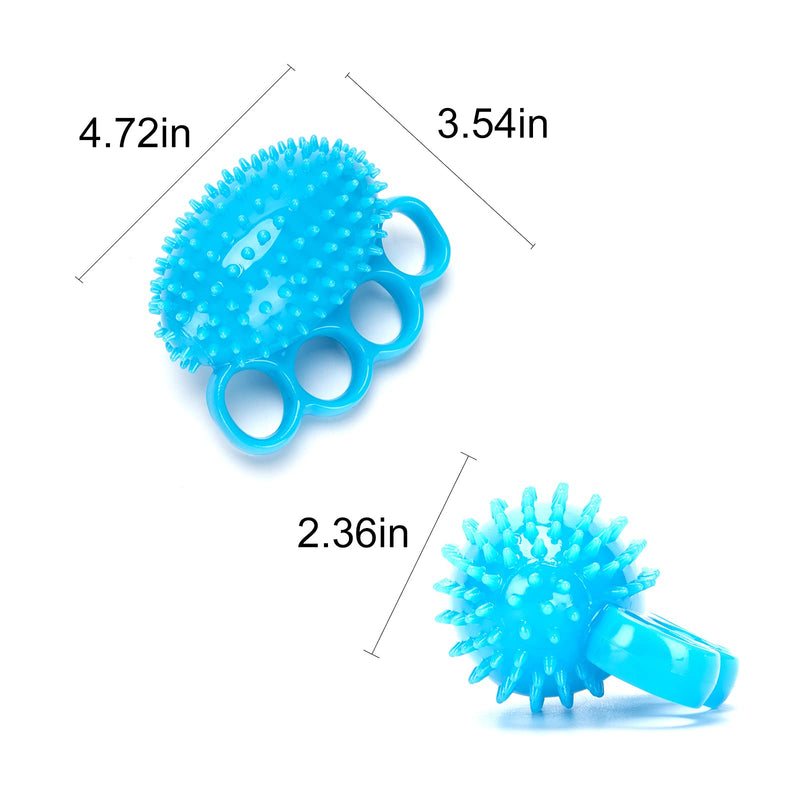 Hand Grip Strength Ball, Finger Wrist Flexibility Exerciser Grip Ball, Muscles and Hand Strengthener Exercise for 4 Fingers, Finger Physical Training Tool