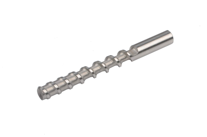 POLISI3D DIY Parts Pellet Feeding Screw Rod and Heat Break Tube Holder for Pellet extruder Large Format 3D Printer Accessories and Particle Blast Cleaning Machine use