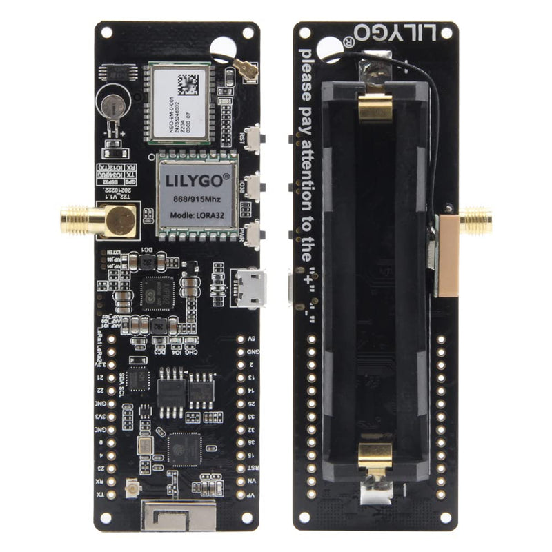 LILYGO LORA32 T-Beam V1.1 ESP32 Development Board WiFi BLE CH9102F Chip TTGO OLED Module