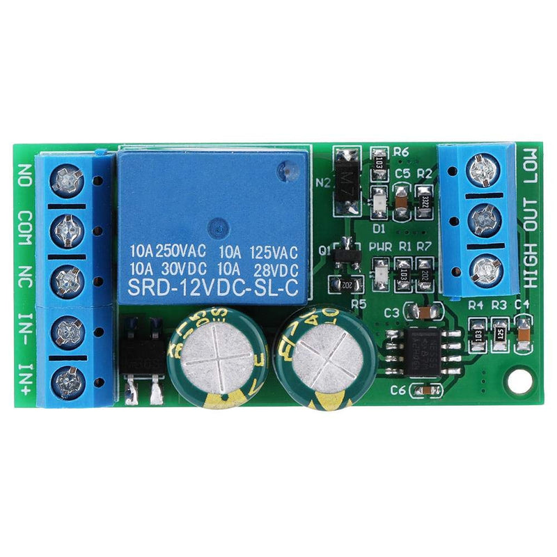 Level Controller Module, 12V DC/AC Water Level Controller Automatic Liquid Level Detection Sensor Module, Water Control Relay Switch Module for Fish Tank Aquarium Home Water Tower