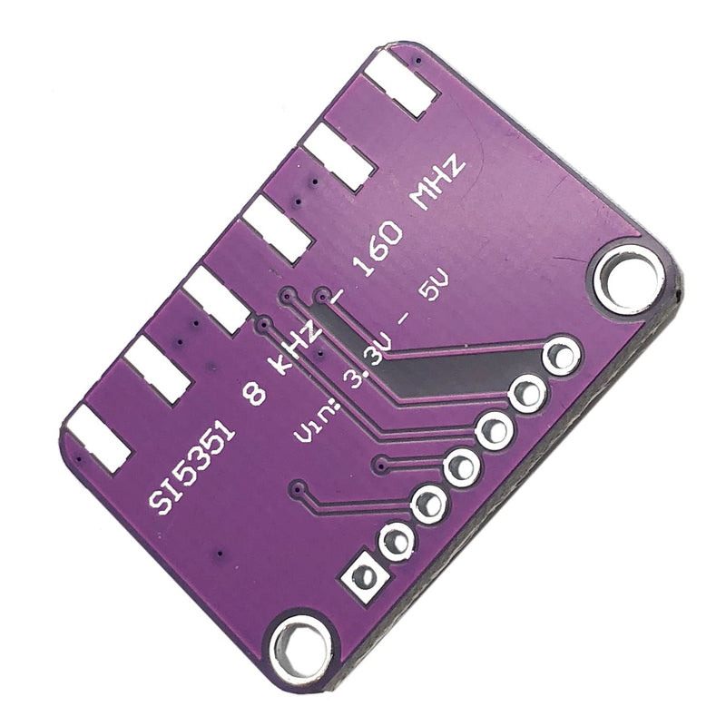 FainWan Si5351A I2C 25MHZ I2C High Frequency Signal Generator Breakout Board Square Wave Frequency Generator Signal Generator 8KHz to 160MHz 3-5VDC Compatible with Ard-uino