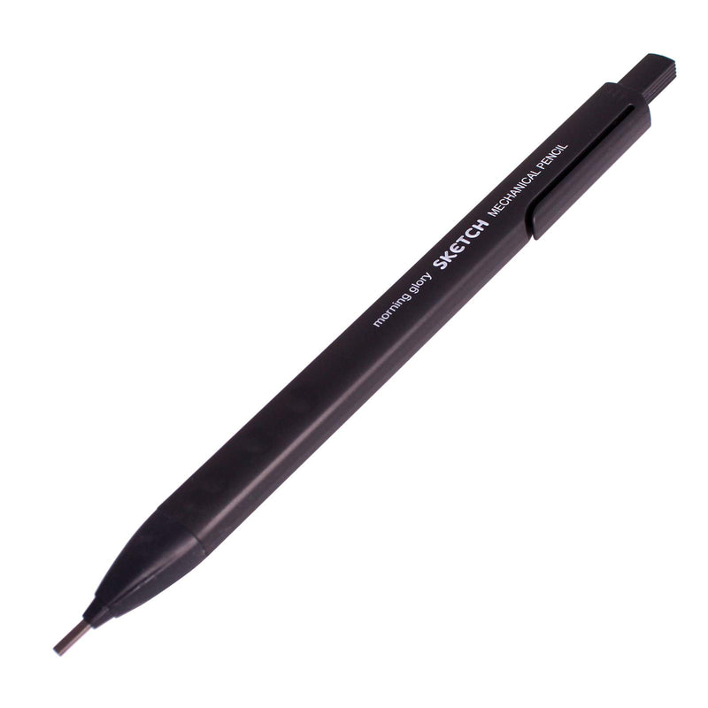 Ibis Sketch Flat Lead 1.8 mm Holder Pen Mechanical Pencil for Draft Drawing, Art Sketching/Calligraphy/Marking (1.8 mm 2B Lead 6 Tube-36 Leads) Graphite Lead Refill (Black Body)