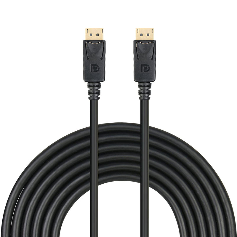 DisplayPort to Displayport Cable 6 Feet,Anbear Gold Plated Display Port to Display Port Cable 4K@60HZ Resolution(Male to Male) for DisplayPort Enabled Desktops and Laptops to Connect to Displays 6FT