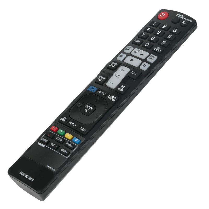 AKB73775701 Replace Remote Control Work for LG SoundBar NB3730A NB3732A NB3740 NB3740NB S33A1-D S34A1-D NB3730A-NB NB3730ANB