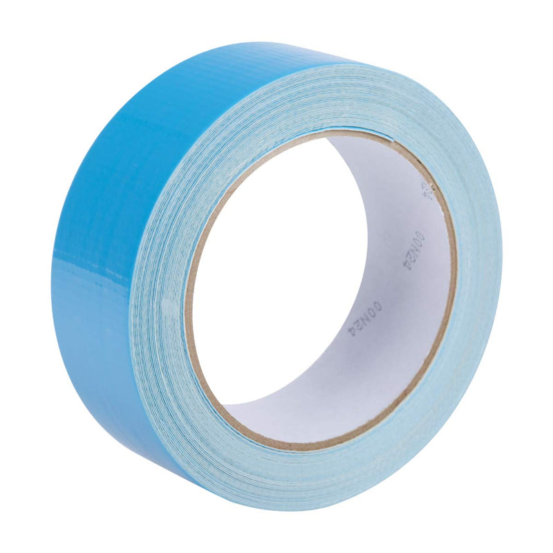 Duck Brand 240200 Double-Sided Duct Tape, 1.4-Inch by 12-Yards, Single Roll , Blue 1.41 in. x 12 yd.