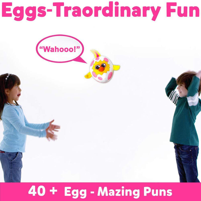 Move2Play Electronic Egg Toss, an Egg-Mazing Kids Game That Will Crack You Up! Pink