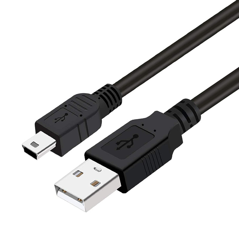 SaiTech IT 3 Pack USB 2.0 A to Mini 5 pin B Cable for External HDDS/Camera/Card Readers/MP3 Player/PS3 Controller/GPS Receiver-Black -35cm(1 feet)