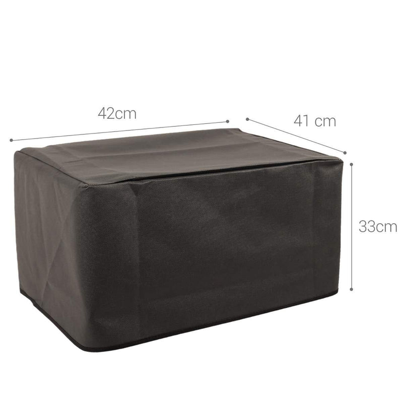 kwmobile Cover Compatible with Brother DCP-L2530DW / L2550DN / MFC-L2710DN / L2750DW - Dust Cover Printer Protector - Dark Grey