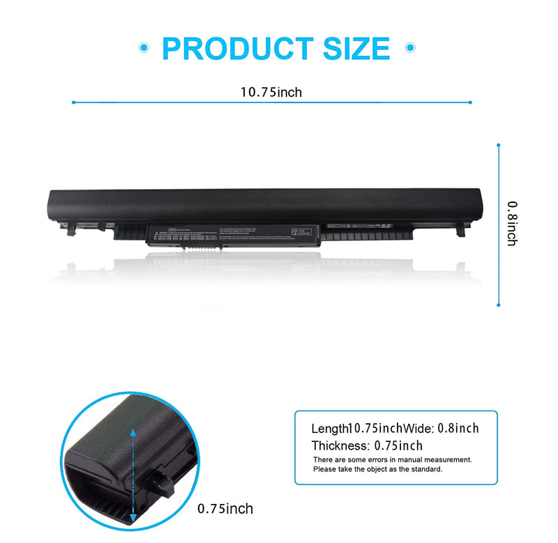 HS03 Rechargeable Battery for HP Spare 807956-001 807957-001 HS04 15-AY039WM 15-AY041WM 15-AY009DX 15-AY052NR 15-AF131DX 15-AY013DX 15-AY014DX 15-AY103DX 15-AY083NR 15-AY020NR 17-X037CL 17-X115DX