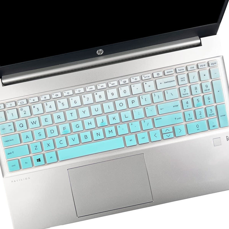 Keyboard Cover for HP Pavilion 17 & HP Laptop 17 17t 17z 17-cn 17-cp 17t-cn000 17-cp0013dx cp0035cl cp0025cl cp0076nr cp0056nr 17-cn0053cl cn0065cl cn1053cl cn0021nr cn0013dx, HP 15-eg/eh/er MintGreen