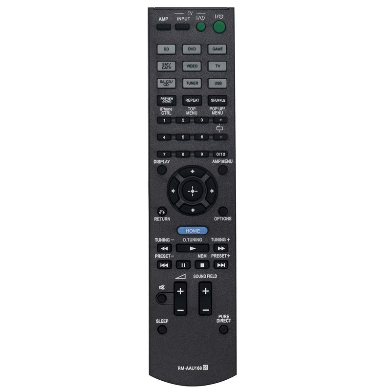 RM-AAU168 RMAAU168 Replace Remote Control fit for Sony 5.2 7.2 Channel 4K Multi Channel AV Receiver STR-DH740 STR-DH540 STRDH740 STRDH540