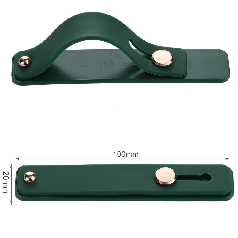 6 Pieces Phone Grip Holder Cell Phone Grip Strap Telescopic Phone Finger Strap Stand Universal Finger Kickstand for Most Smartphones, 6 Colors (Chic Colors) Chic Colors