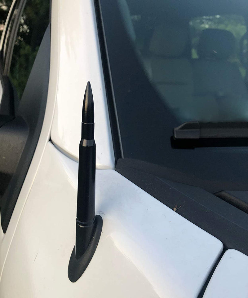 Bullet Style Antenna MAST Black for GMC Sierra 1500 2006-2022