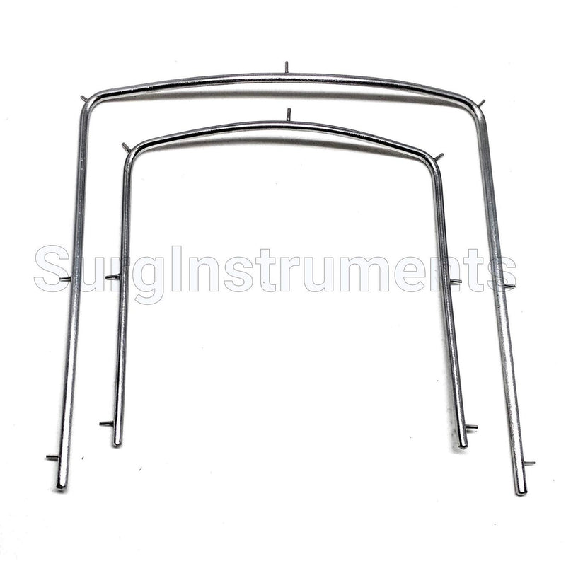 New Rubber Dam Kit Starter of 18 pcs with Frame Punch Clamps Dental Instruments