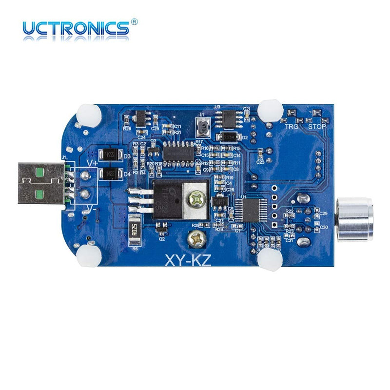 UCTRONICS Electronic USB Load Tester, Adjustable Discharge Resistor Module 35W, Test and Trigger QC2.0 QC3.0 AFC 9V FCP, Intelligent Temperature Control with Cooling Fan
