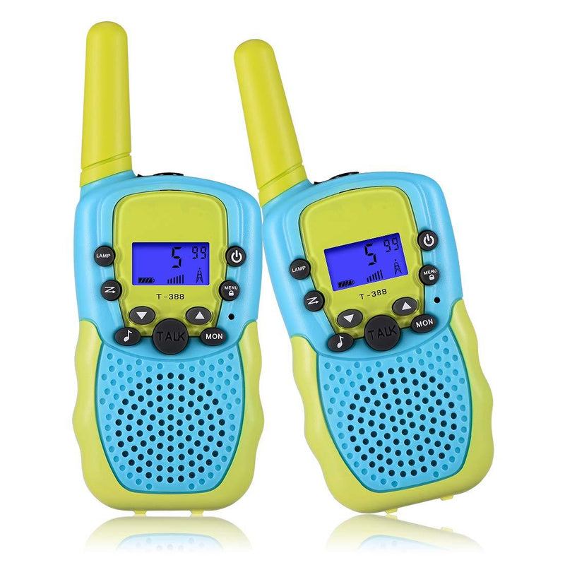 Selieve Toys for 3-12 Year Old Boys Girls, Walkie Talkies for Kids 22 Channels 2 Way Radio Toy with Backlit LCD Flashlight, 3 Miles Range for Outside, Camping, Hiking Blue