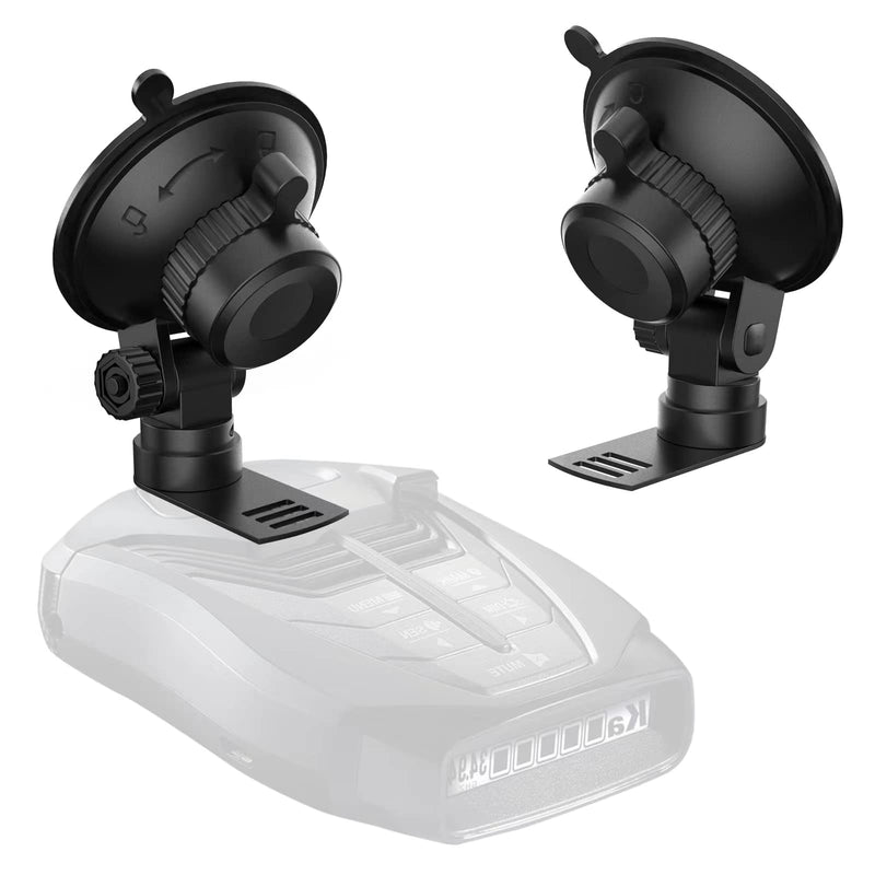 Radar Detector Mount,Car Radar mounting Bracket Suction Cup Holder,Windshield & Dashboard Radar Detector Suction Mount,for Cobra Escort Valentine One Uniden Beltronics Radar Detector,Easy to Install Big