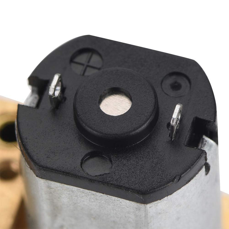 DC 6V/12V Long Thread Gear Motor Electronic Gear Motor for Car Model Robot Electronic Toys and Crafts (6V 1000RPM) 6V 1000RPM