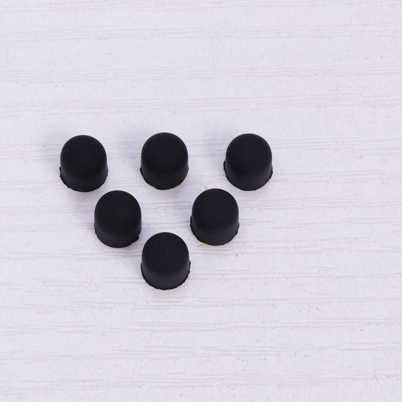 Hemobllo 15pcs Stylus Pen Tip Replacement Rubber Tips for Stylus Touch Pen Touchscreen Pen (Outer Diameter 6mm, Inner Diameter 3.6mm)