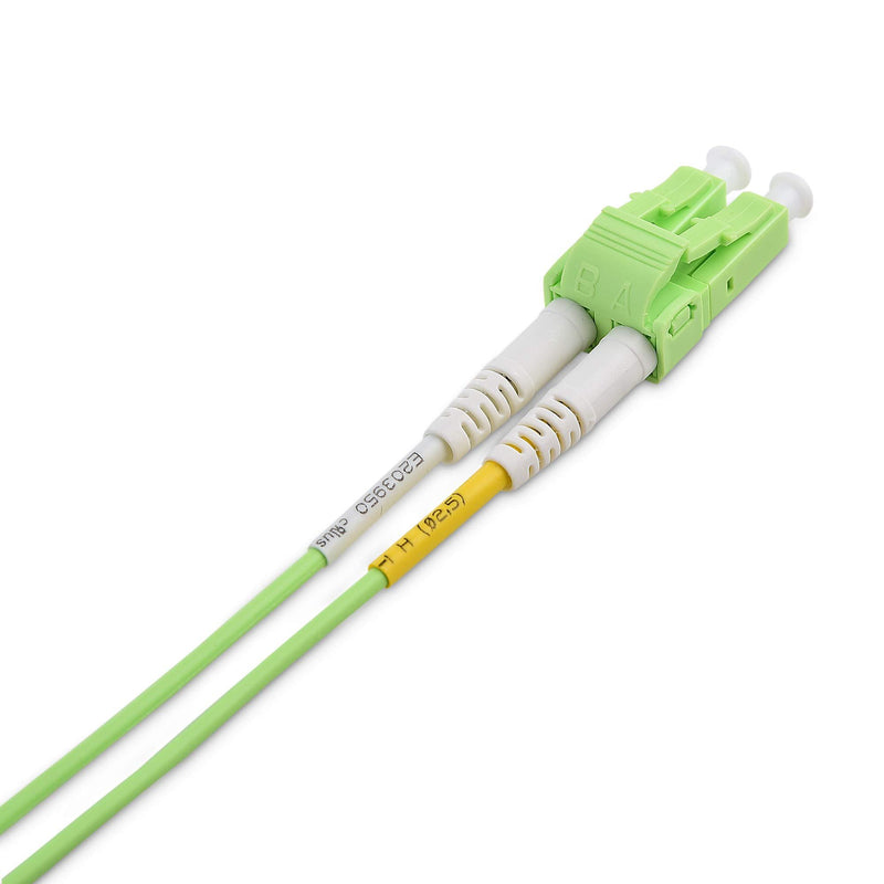 Cable Matters 40Gb 100Gb OFNP Plenum Rated Multimode Duplex 50/125 OM5 Fiber Cable (Fiber Optic Cable, LC to LC Fiber Patch Cable) 2m