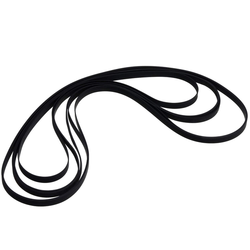 10 Pieces Turntable Belt Different Specifications Machine Recorder Rubber Belt for Repair Replacement Maintenance Most Kinds of Belt-Driven Turntables, 5 Sizes