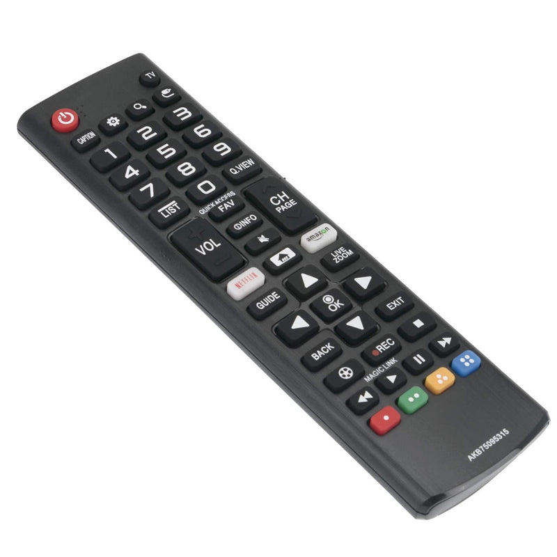 New AKB75095315 Replace Remote fit for LG Smart TV 32LJ600B 43LJ5500 43LJ5550 49LJ5500 49LJ5550 55LJ5550 55LJ5500 43LK5750PUA 55SK8050PUA 65UK7700PUD 75UK6570PUB OLED65C8AUA OLED65C8PUA AN-MR18BA